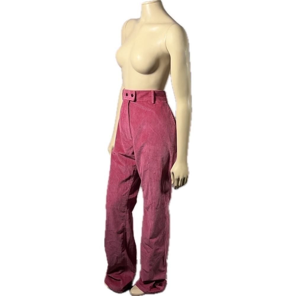 NWOT Paul Smith Pink Corduroy wide leg Trousers